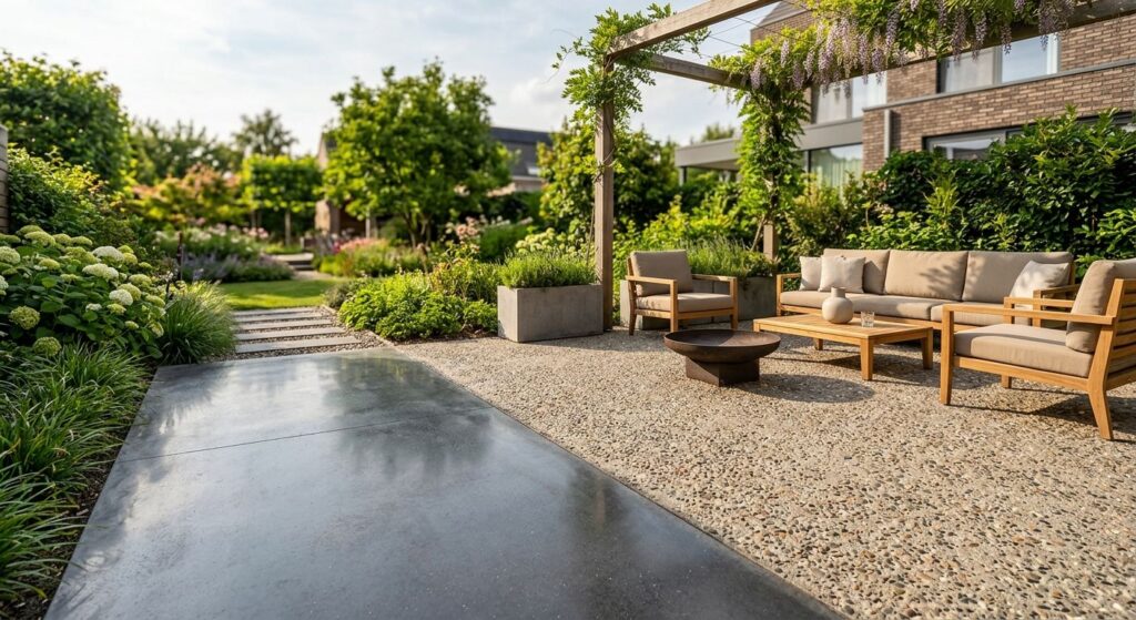 Beste terrasafwerking beton: uitgewassen wint in 2026 1 fercon betonprojecten kempen Gepolierd of uitgewassen: beste terrasafwerking in 2026